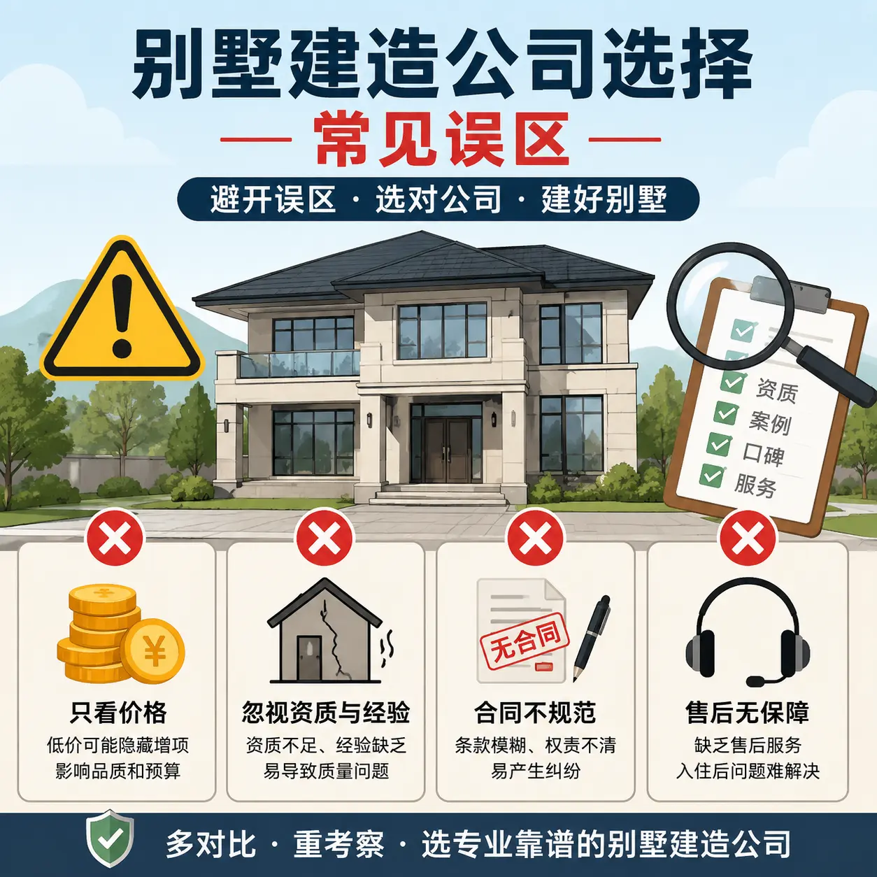 碧江 别墅建造公司推荐：了解市场行情与服务内容