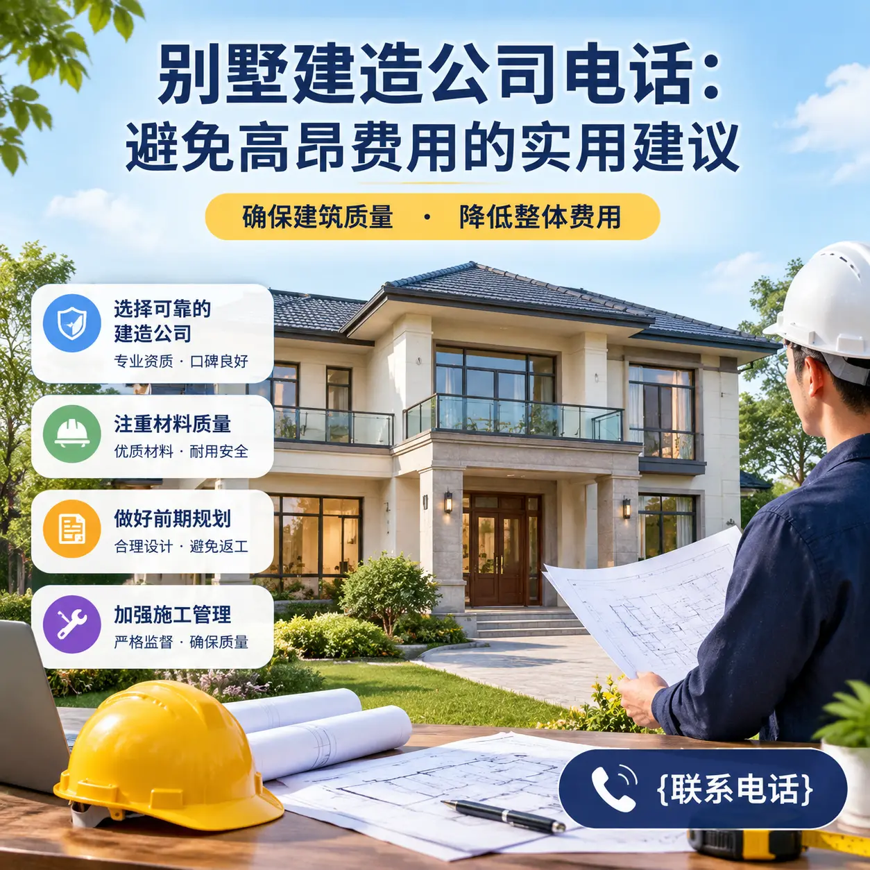 碧江别墅建造公司电话:避免高昂费用的实用建议