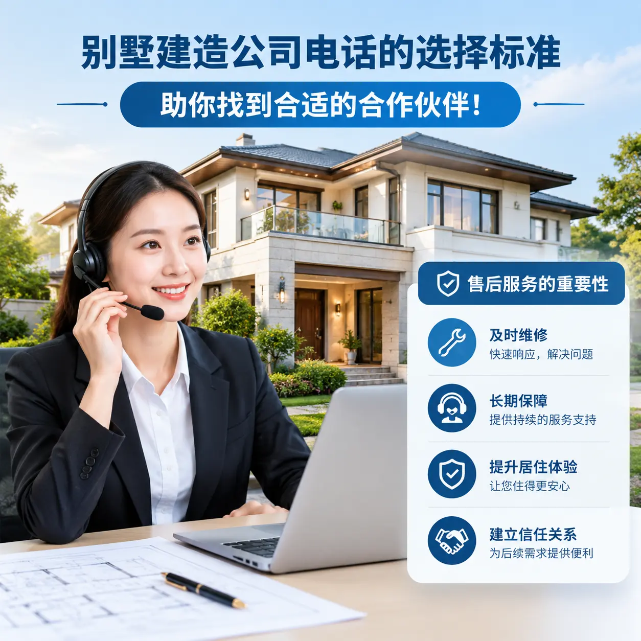 别墅建造公司电话的选择标准，助你找到合适的合作伙伴！
