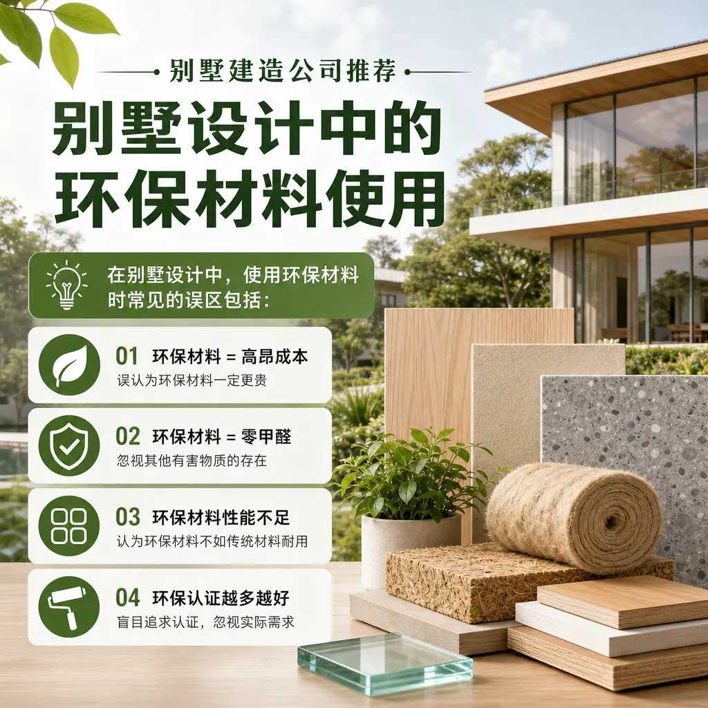 别墅建造公司推荐： 碧江 别墅设计中的环保材料使用