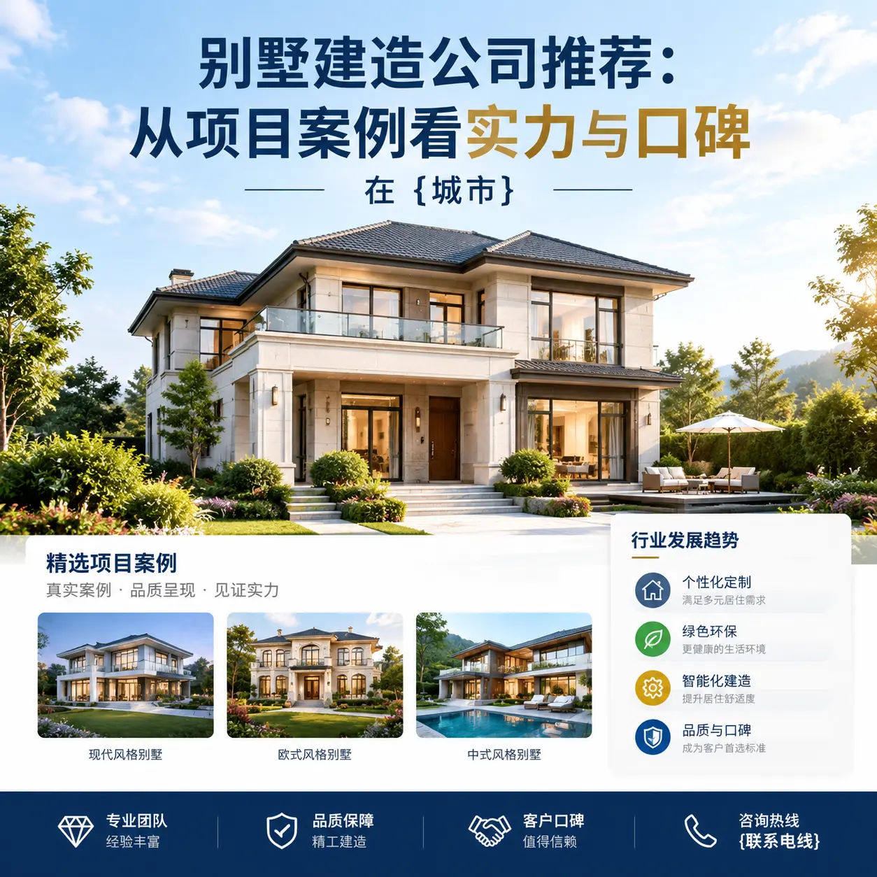 别墅建造公司推荐：从项目案例看实力与口碑在 碧江